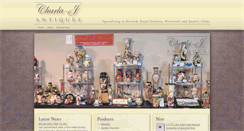 Desktop Screenshot of charlajantiques.com.au